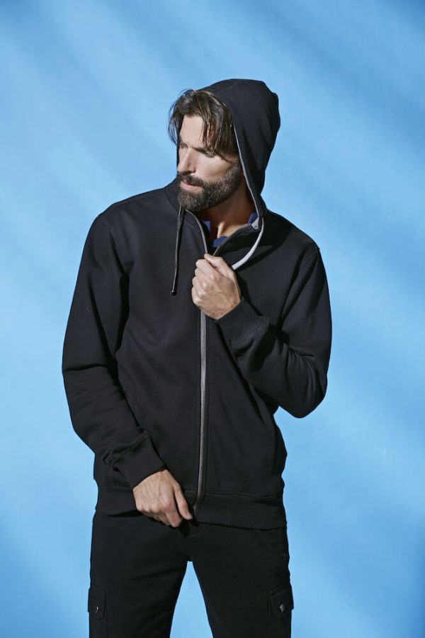 clique classic hoody full zip yippenco textiles 11