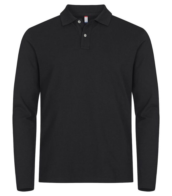 clique stretch premium polo ls yippenco textiles 2