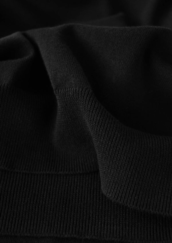 brighton 1 4zip men black closeup 2 yippenco textiles