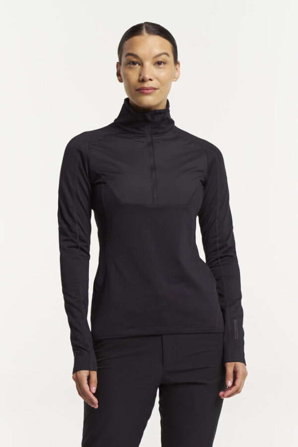 tenson txlite windblock halfzip dames Yippenco Textiles