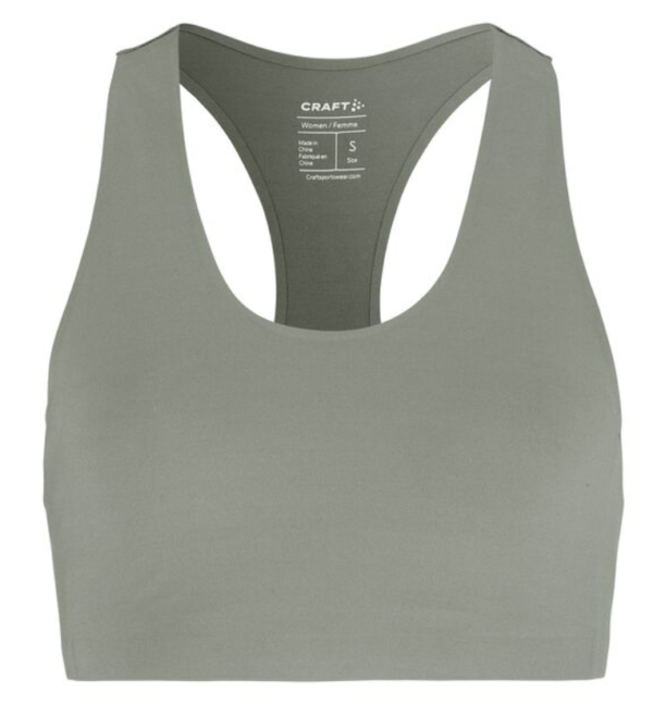 craft collective padded sports bra dames Yippenco Textiles