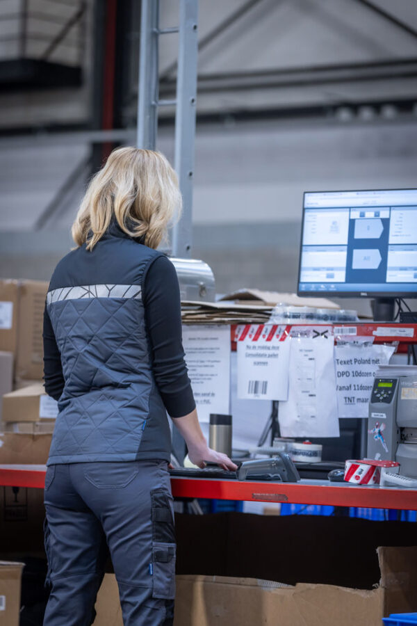 projob progression bodywarmer dames Yippenco Textiles