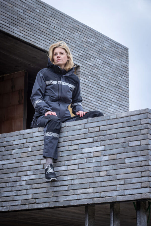 projob progression gevoerde regenjas dames Yippenco Textiles