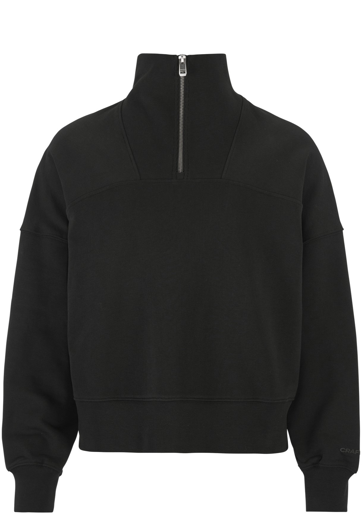 craft frequent half zip sweatshirt dames Yippenco Textiles