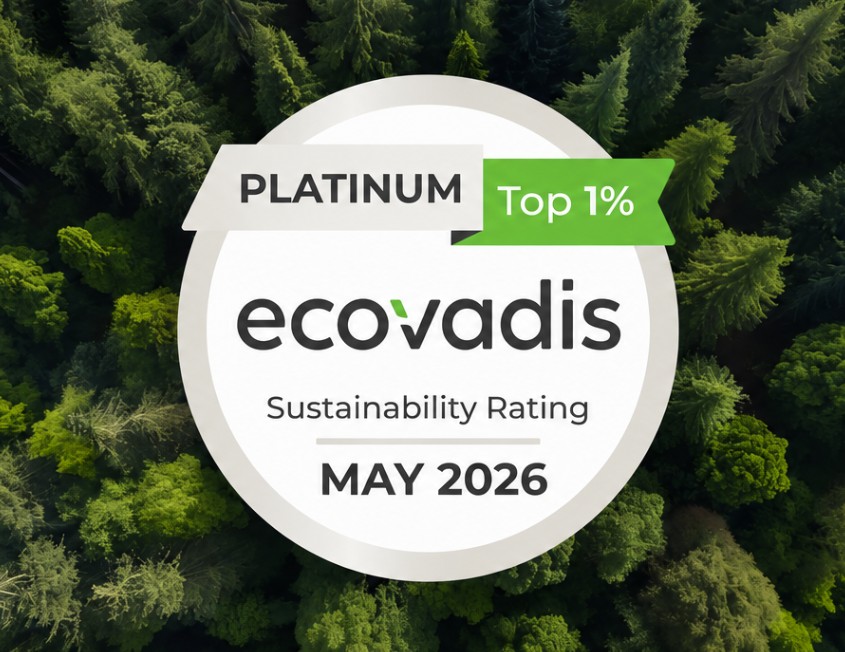 ecovadis platinum may 2026 Yippenco Textiles
