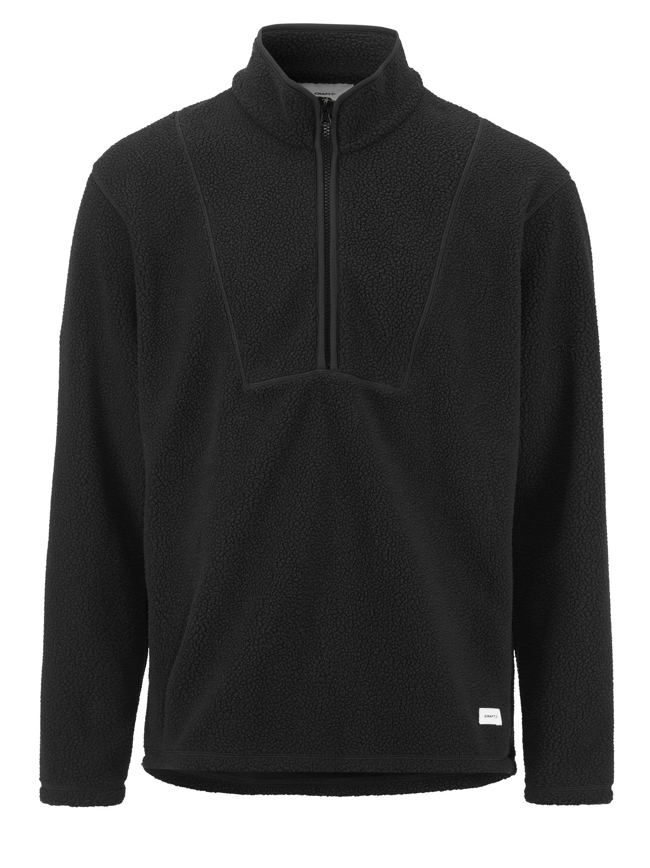 craft join pile fleece half zip Yippenco Textiles