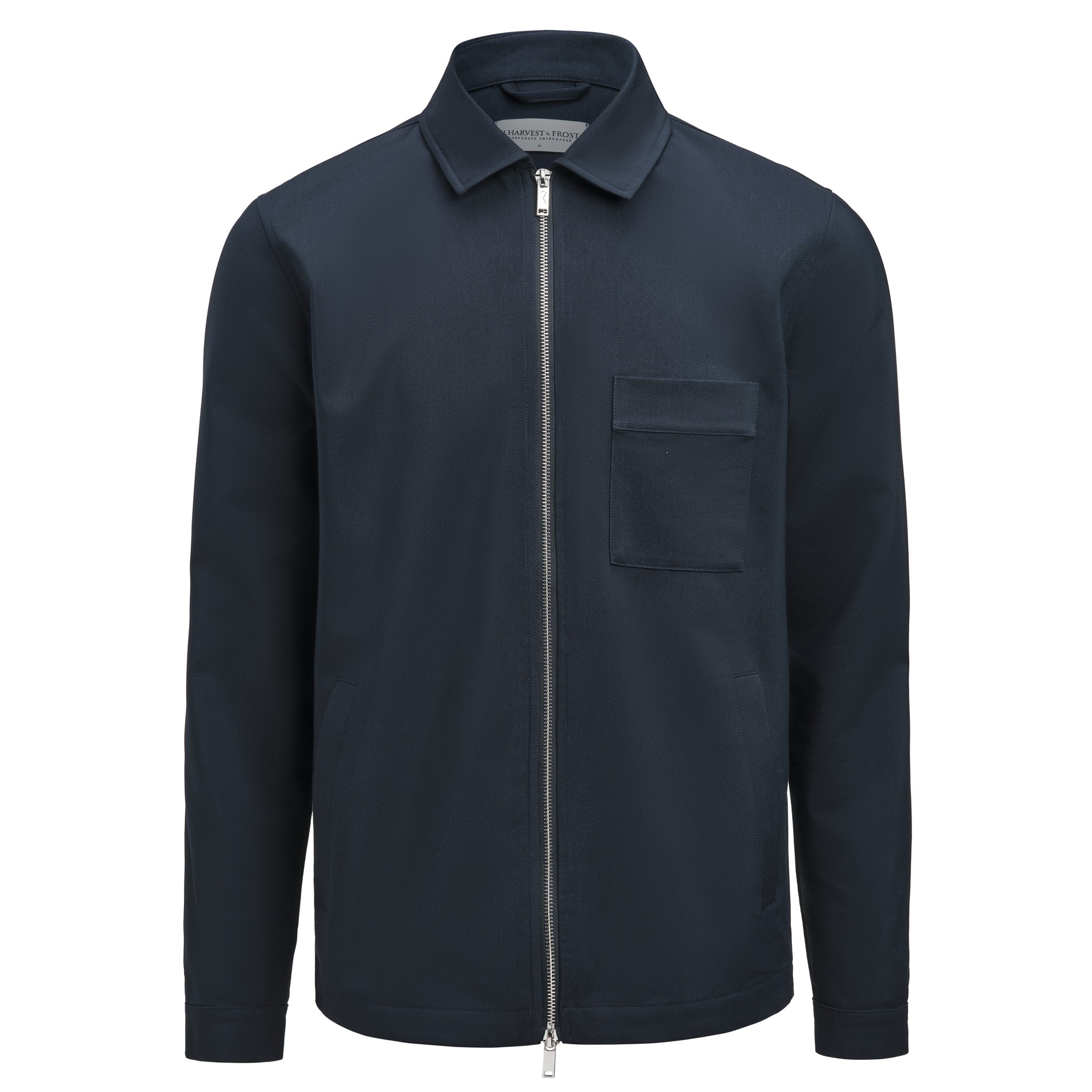 j.harvest frost modern zip overshirt Yippenco Textiles